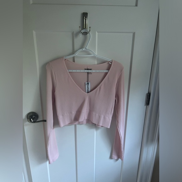 NWT Garage Stella Long Sleeve Seamless Top - Picture 2 of 4